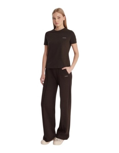 Guess Active t-shirt femme marron imprimé | ChoixMode