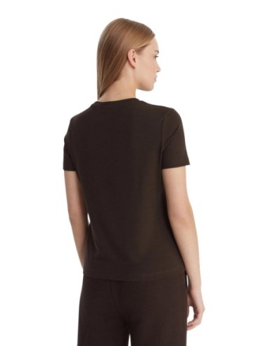 Guess Active t-shirt femme marron imprimé | ChoixMode