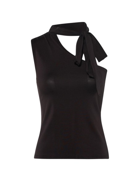 Jacqueline De Yong top femme marron asymétrique | ChoixMode