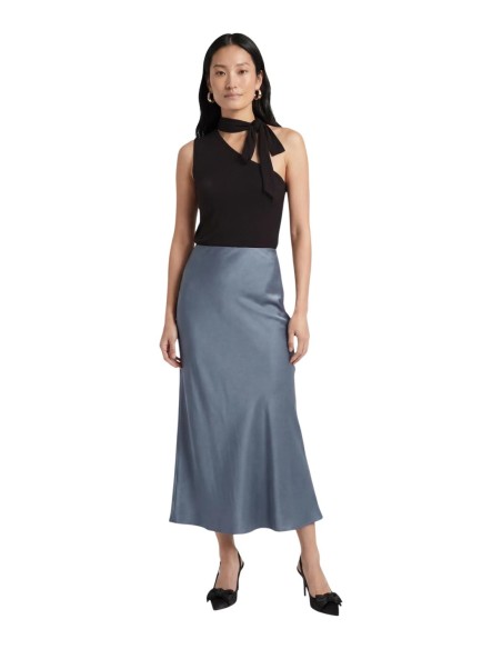 Jacqueline De Yong top femme marron asymétrique | ChoixMode