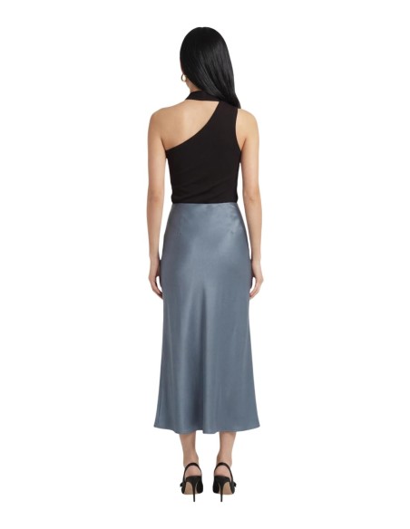 Jacqueline De Yong top femme marron asymétrique | ChoixMode
