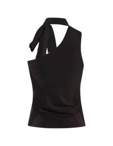 Jacqueline De Yong top femme marron asymétrique | ChoixMode