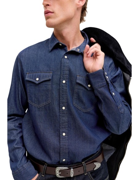 Jack & Jones chemise homme denim bleu | ChoixMode