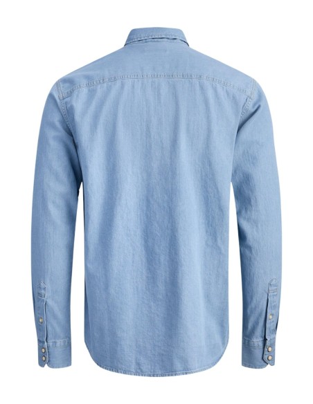 Jack & Jones chemise homme bleu azur | ChoixMode