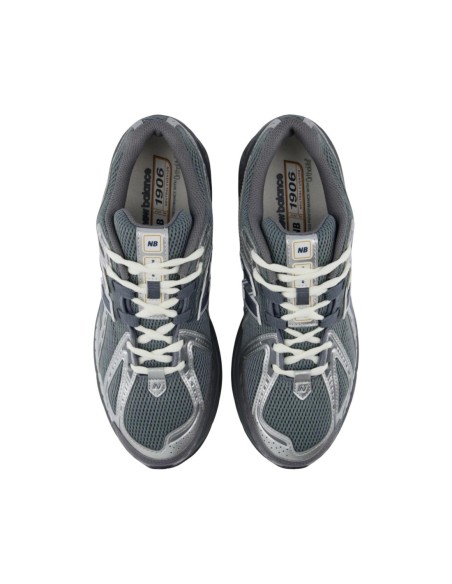 New Balance baskets homme grises géométriques | ChoixMode