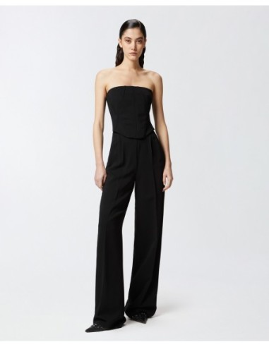 Pinko combinaison femme noire zippée | ChoixMode