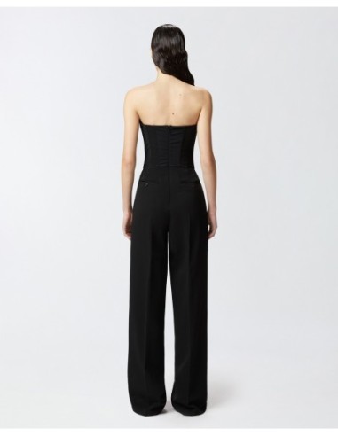 Pinko combinaison femme noire zippée | ChoixMode