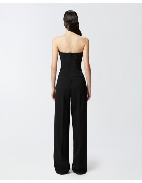Pinko combinaison femme noire zippée | ChoixMode