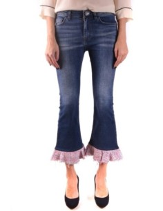 Pinko jean femme bleu coton | ChoixMode