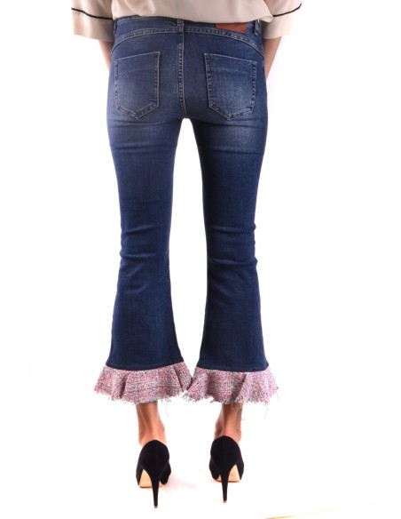 Pinko jean femme bleu coton | ChoixMode