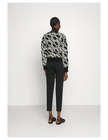 Pinko pantalon femme noir zip bouton | ChoixMode