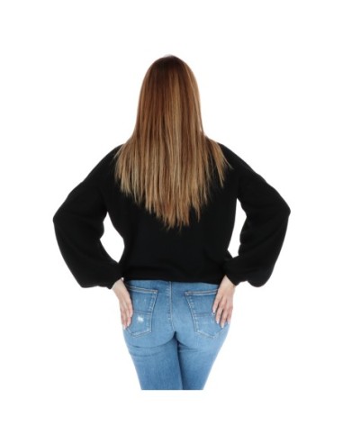 Pinko pull femme noir col V laine | ChoixMode