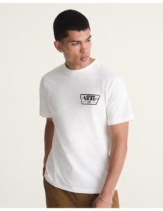 Vans t-shirt homme blanc imprimé coton | ChoixMode