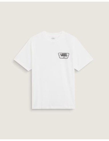 Vans t-shirt homme blanc imprimé coton | ChoixMode