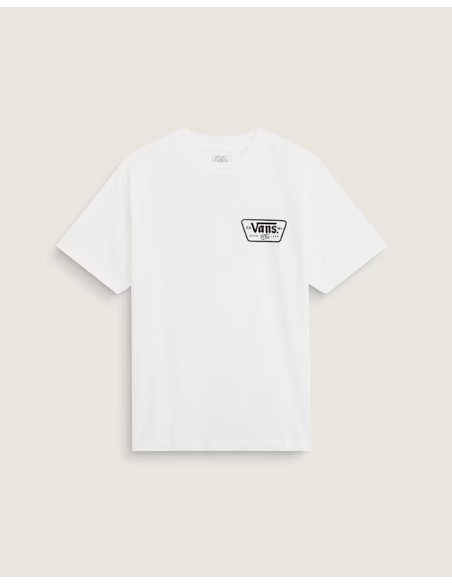 Vans t-shirt homme blanc imprimé coton | ChoixMode