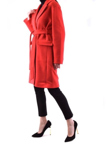 Pinko manteau femme rouge laine | ChoixMode