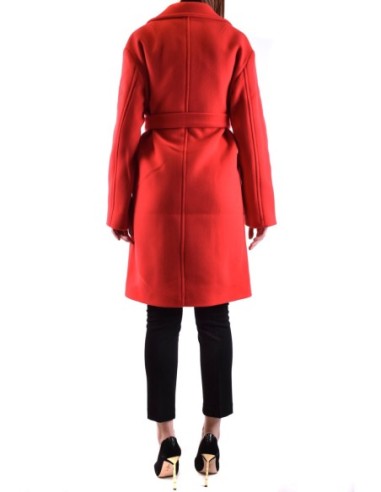 Pinko manteau femme rouge laine | ChoixMode