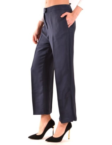 Pinko pantalon femme bleu viscose | ChoixMode