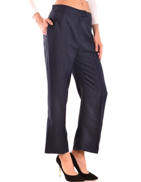 Pinko pantalon femme bleu viscose | ChoixMode