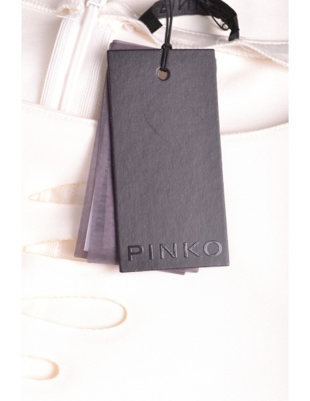 Pinko robe femme blanche viscose | ChoixMode