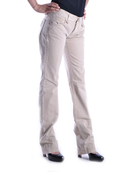 Pinko jean femme beige coton | ChoixMode