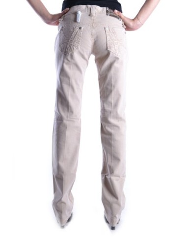 Pinko jean femme beige coton | ChoixMode