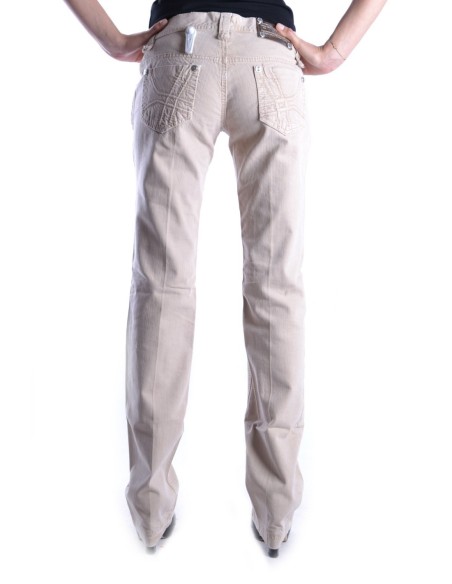Pinko jean femme beige coton | ChoixMode