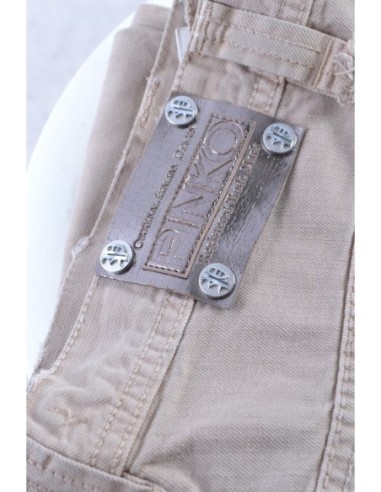 Pinko jean femme beige coton | ChoixMode