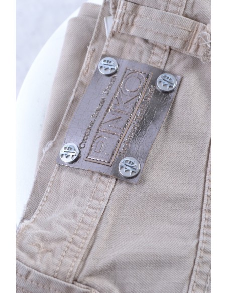 Pinko jean femme beige coton | ChoixMode