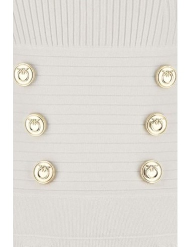 Pinko robe femme blanche sans manches | ChoixMode