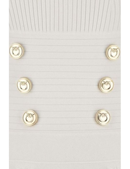 Pinko robe femme blanche sans manches | ChoixMode