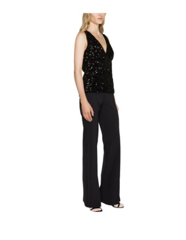 Pinko pantalon femme noir monochrome | ChoixMode