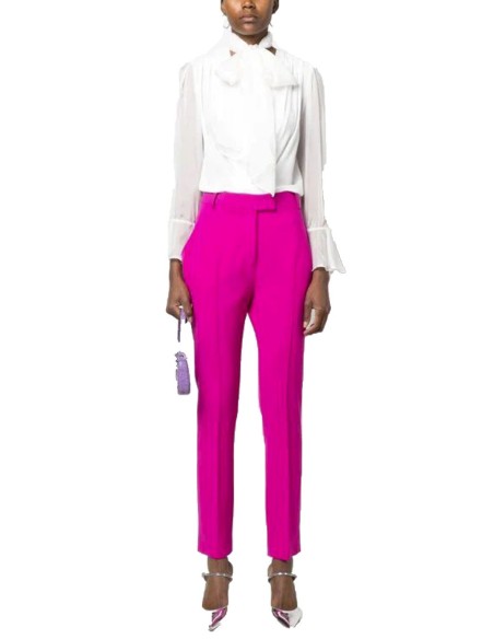 Pinko body blouse femme blanc col V | ChoixMode