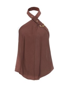 Pinko top femme marron viscose | ChoixMode