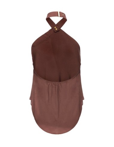 Pinko top femme marron viscose | ChoixMode