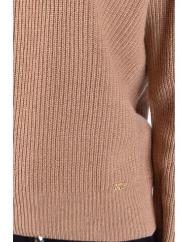Pinko pull femme beige laine cachemire | ChoixMode