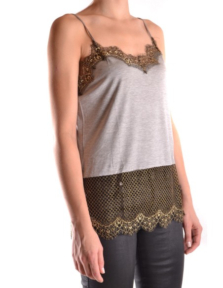 Pinko débardeur femme gris bretelles | ChoixMode