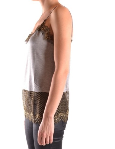 Pinko débardeur femme gris bretelles | ChoixMode