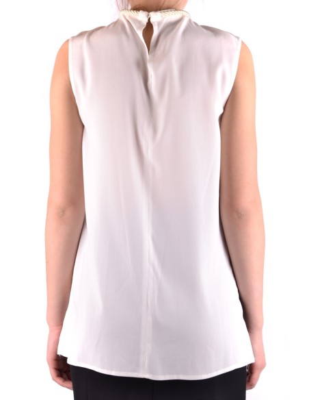 Pinko top femme blanc sans manches | ChoixMode