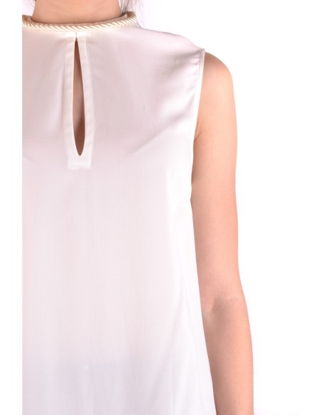 Pinko top femme blanc sans manches | ChoixMode