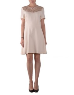Pinko robe femme blanche col rond | ChoixMode