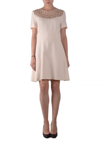 Pinko robe femme blanche col rond | ChoixMode