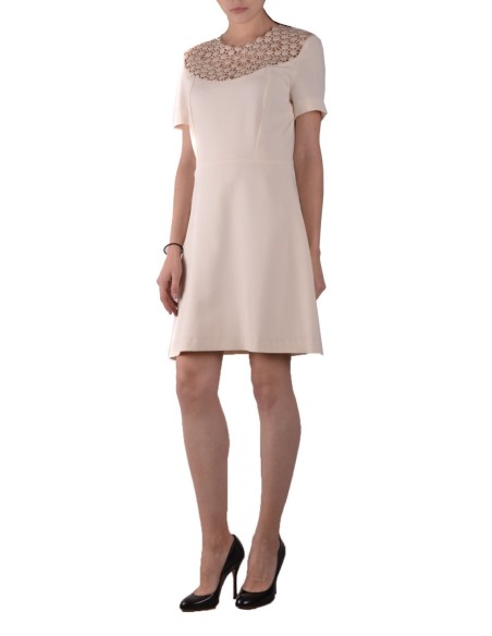Pinko robe femme blanche col rond | ChoixMode