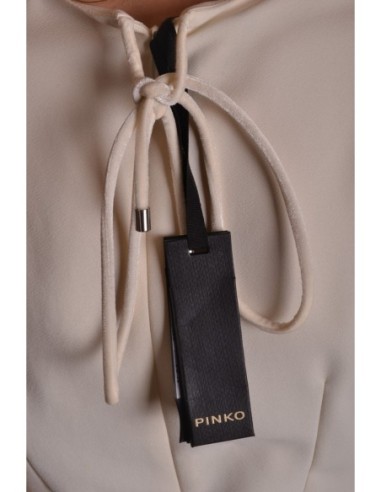 Pinko robe femme blanche col rond | ChoixMode