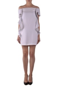 Pinko robe femme blanche col bateau | ChoixMode