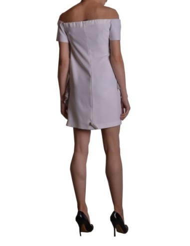 Pinko robe femme blanche col bateau | ChoixMode
