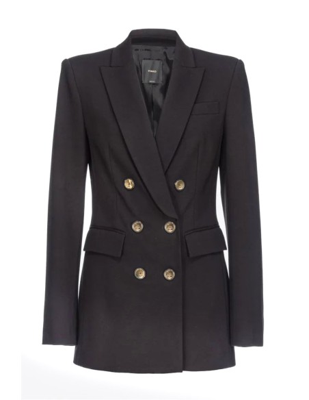 Pinko veste femme noire à revers | ChoixMode