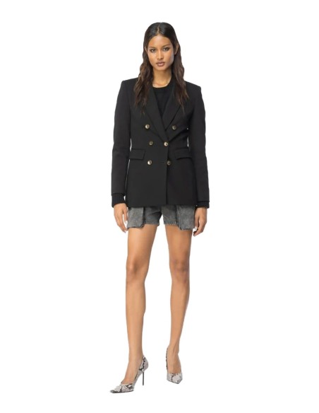 Pinko veste femme noire à revers | ChoixMode