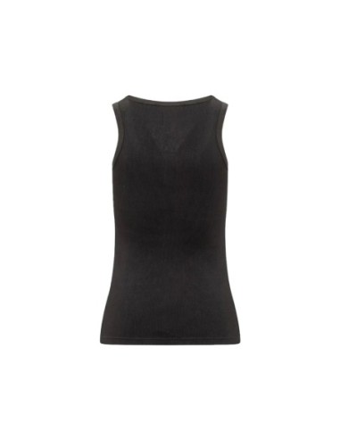 Pinko débardeur femme noir coton stretch | ChoixMode