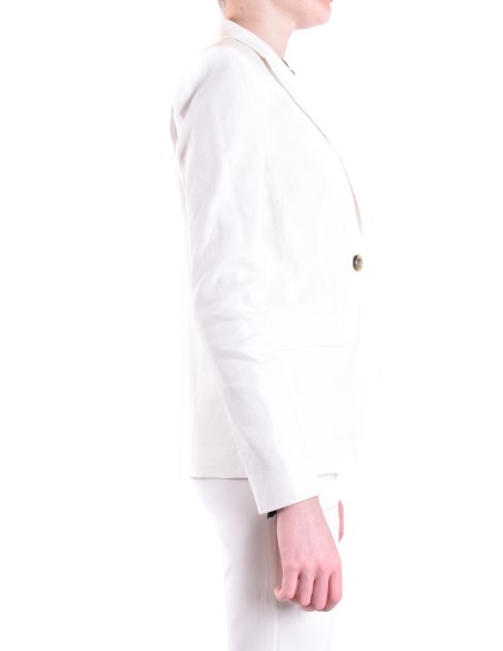 Pinko veste femme blanche lin mélangé | ChoixMode